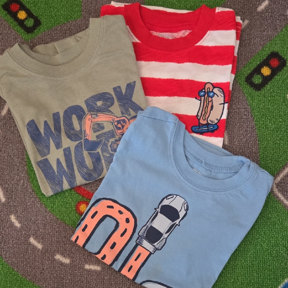 3 Osh Kosh/Carters Toddler Shirts